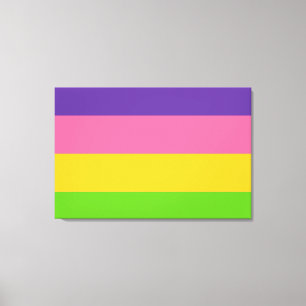 Sapphic Pride Flag Canvas Print