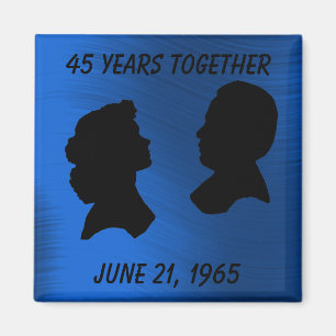 SAPPHIRE ANNIVERSARY-MAGNET MAGNET