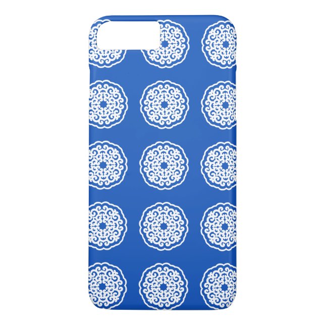 Sapphire Asian Moods Mandalla Case-Mate iPhone Case (Back)