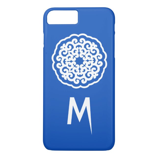 Sapphire Asian Moods Mandalla Case-Mate iPhone Case (Back)