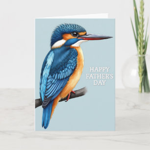 Sapphire Bird Fathers Day Card