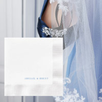 Sapphire Blue Personalised Coined Wedding