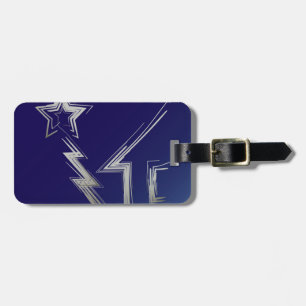 Sapphire Christmas night Luggage Tag