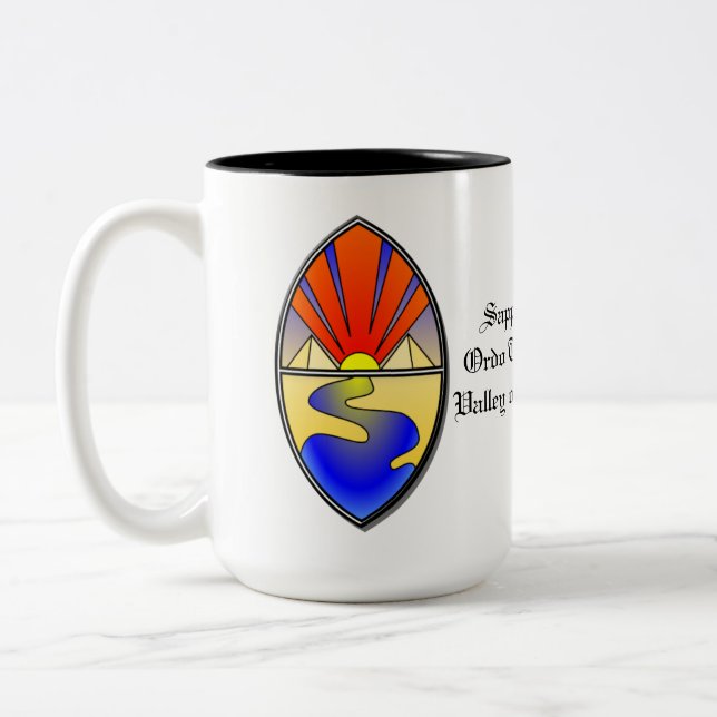 Sapphire Current Lamen Mugs (Left)