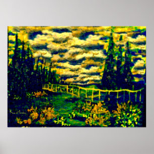 SAPPHIRE DAY GICLEE PRINT