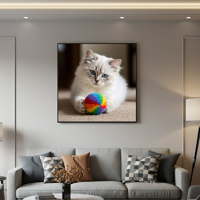 Sapphire Eyes and Colourful Fun Poster (Creator Uploaded)