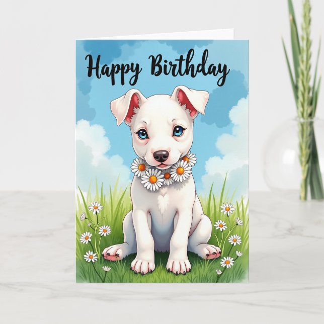 Sapphire Eyes Birthday Card (Front)