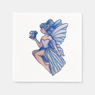 Sapphire Fairy                                     Napkin