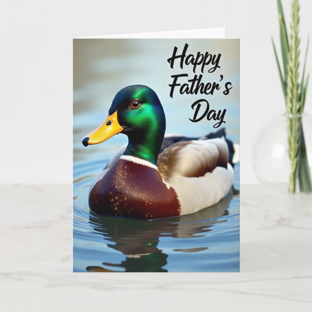 Sapphire Fathers Day Plume Card (Front)