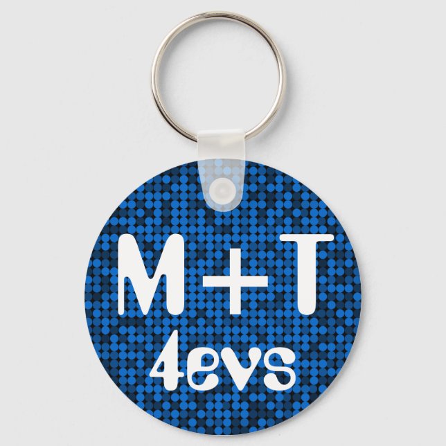 Sapphire Glam Key Ring (Front)