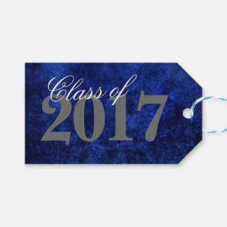 Sapphire Grad | Blue Royal Cobalt Azure Year Gift Tags
