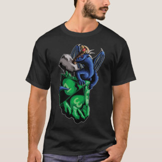 Sapphire Hammer Dragon T-Shirt