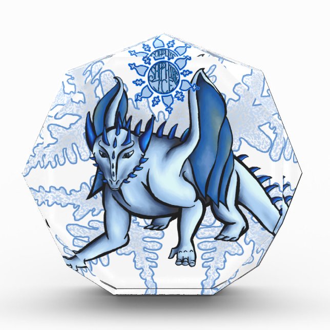 Sapphire Ice "Get Your Own Dragon" Photo Block (Front)