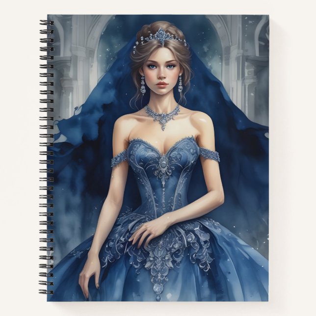 Sapphire Majesty Notebook (Front)