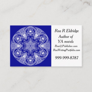 Sapphire Mandala Business Card