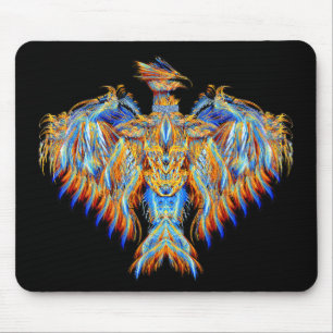 Sapphire Phoenix Mouse Pad