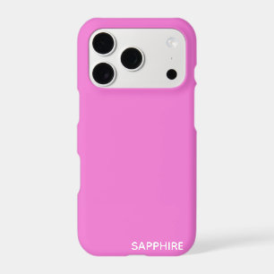 Sapphire pink colour name