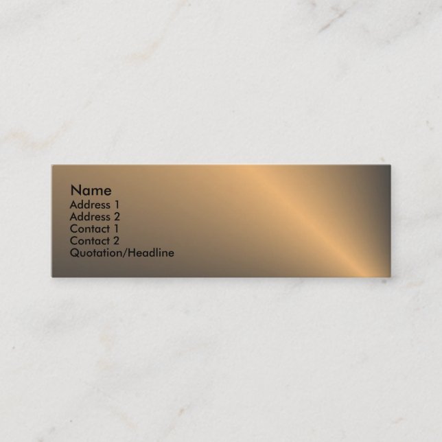 Sapphire Profile Card (Front)