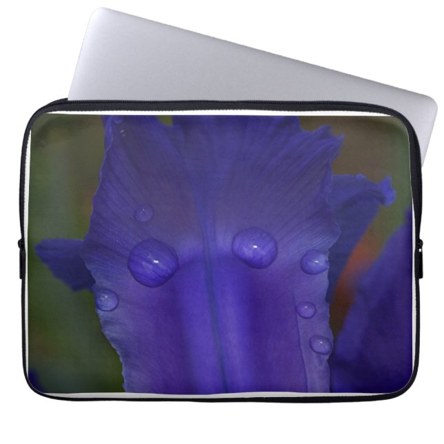 Sapphire Serenity  Laptop Sleeve (Front)