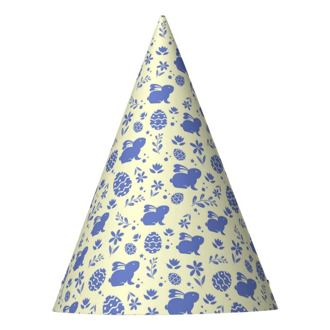 Sapphire Spring Easter Party Hat (Front)