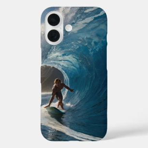 Sapphire Surge iPhone 16 Case