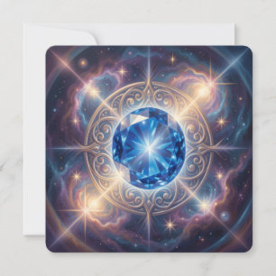 Sapphire – The Stone of Truth and Wisdom´6 Holiday Card