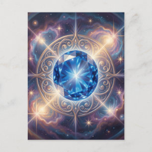 Sapphire – The Stone of Truth and Wisdom´6 Holiday Postcard