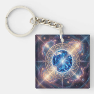 Sapphire – The Stone of Truth and Wisdom´6 Key Ring
