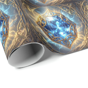 Sapphire – The Stone of Truth and Wisdom´9 Wrapping Paper
