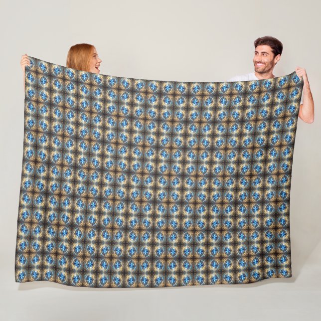 Sapphire – The Stone of Truth and Wisdom Fleece Blanket (In Situ)