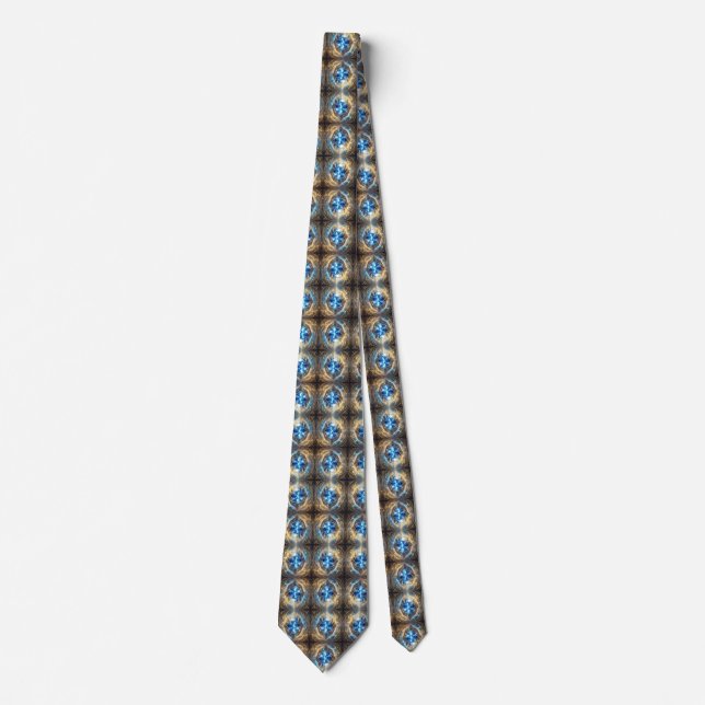 Sapphire – The Stone of Truth and Wisdom Tie (Front)