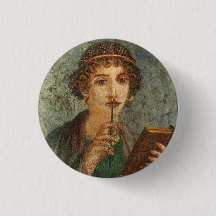 Sappho 3 Cm Round Badge