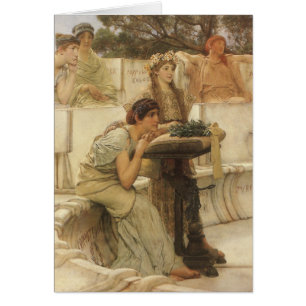 Sappho and Alcaeus by Sir Lawrence Alma Tadema