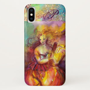 SAPPHO ,DANCE, MUSIC AND POETRY MONOGRAM iPhone X CASE
