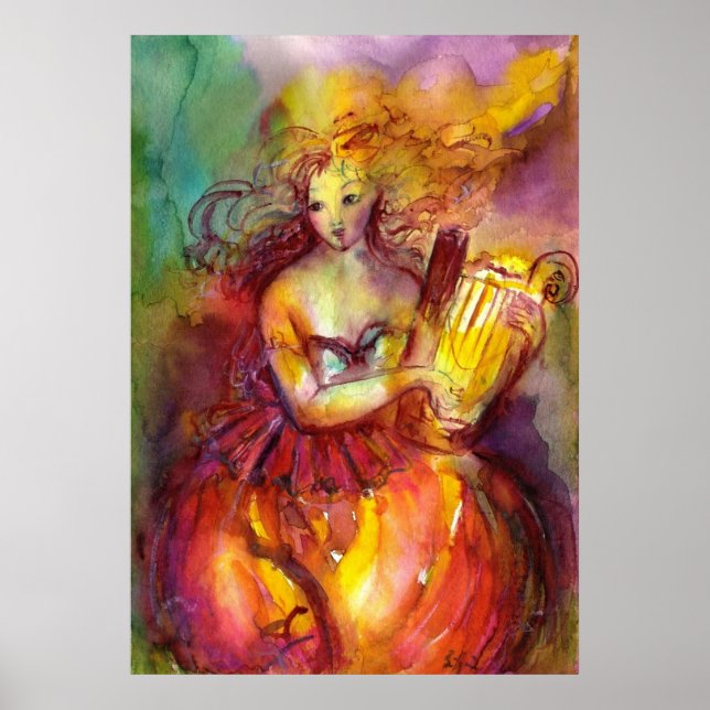 SAPPHO,DANCE MUSIC AND POETRY POSTER (Front)