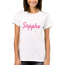 Sappho Script T-Shirt