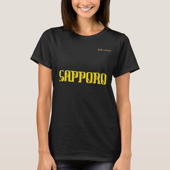 Sapporo City  T-Shirt (Front)