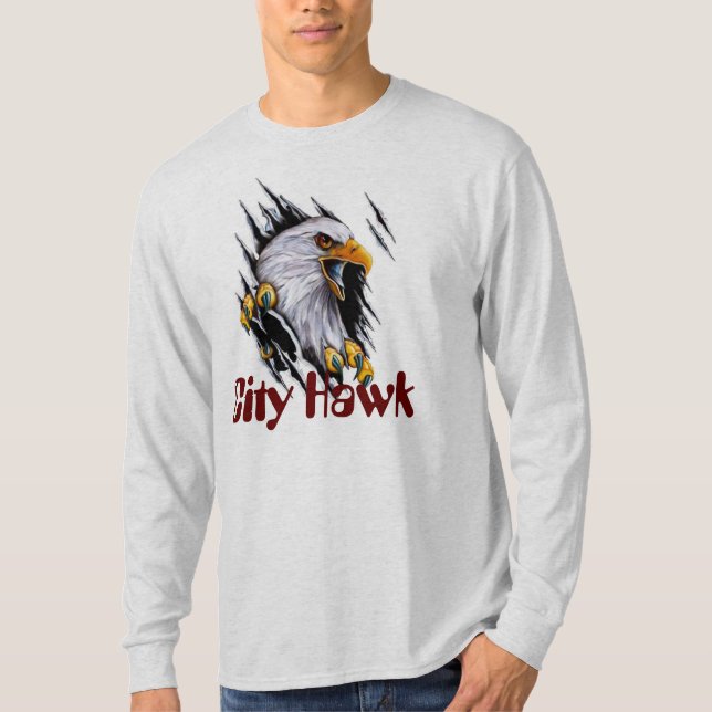 Saqr Al-Madina men's T-shirt, elegant design T-Shirt (Front)