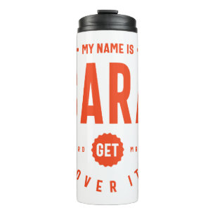 Sara Personalised Name Birthday Gift Thermal Tumbler