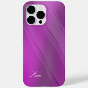 Sara - Template for Your Name - Purple Shades - Ca Case-Mate iPhone 14 Pro Max Case