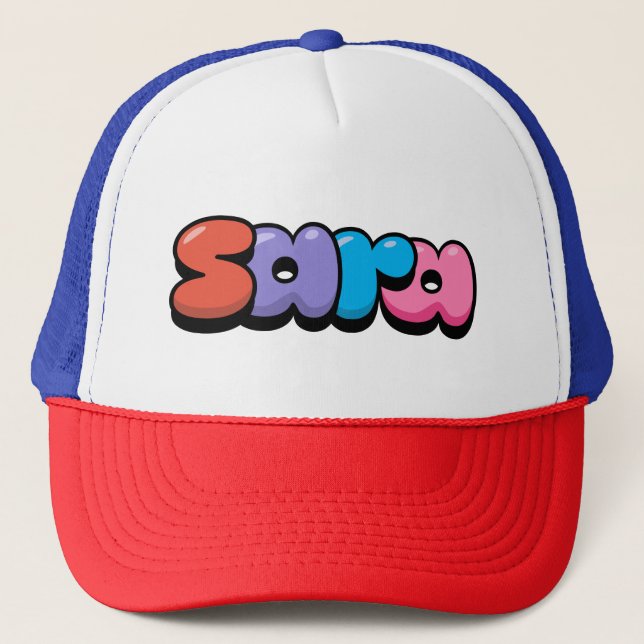 Sara Trucker Hat (Front)