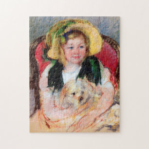 Sara with Her Dog, Cassatt Jigsaw Puzzle