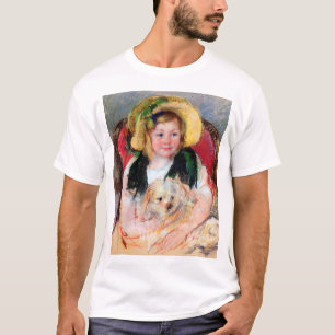 Sara with Her Dog, Cassatt T-Shirt