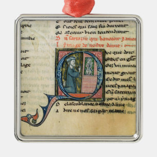 Saracen converted by an image of the Virgin Metal Tree Decoration