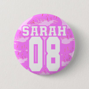 Sarah 08 - Read My Lips 6 Cm Round Badge