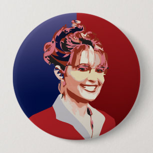 Sarah 10 Cm Round Badge