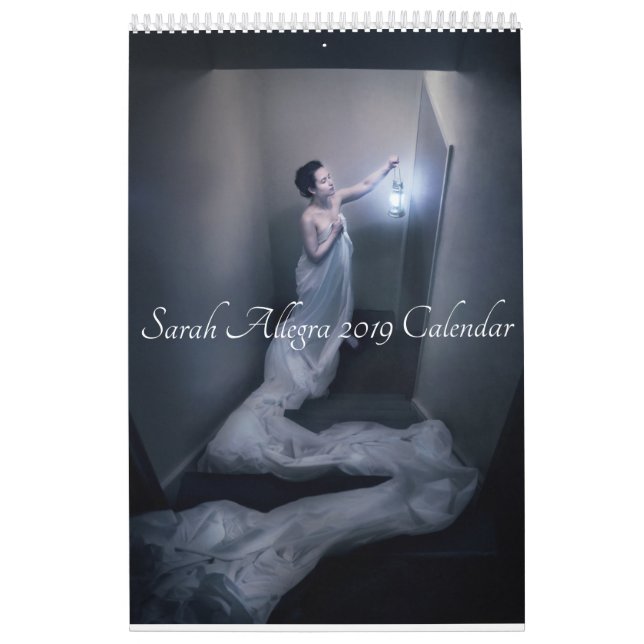 Sarah Allegra 2019 Wall Calendar (Cover)