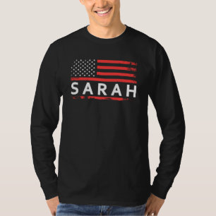 SARAH AMERICAN FLAG FOR SARAH T-Shirt