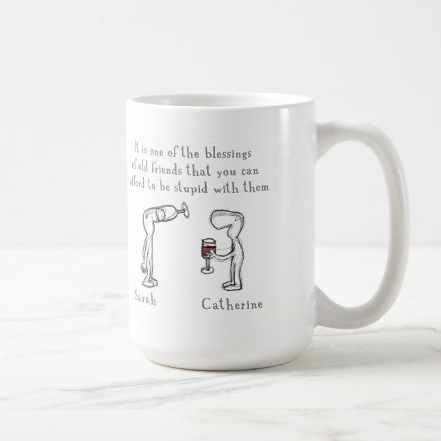 Sarah and Catherine Coffee Mug (Right)