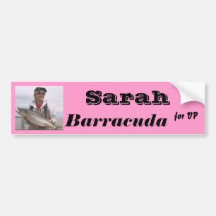Sarah Barracuda for VP Bumper Sticker